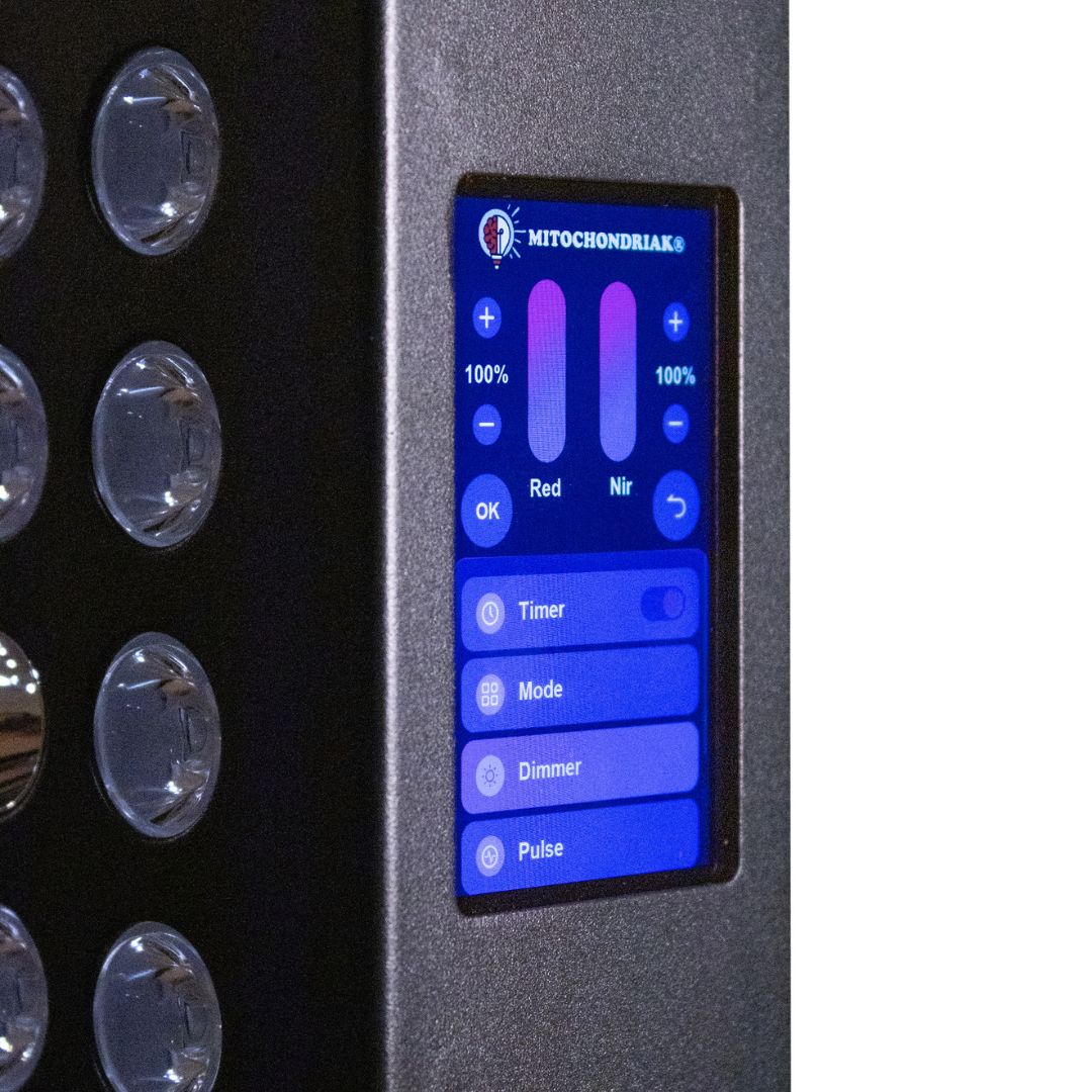 Používání infrapanelu Mitochondriak Maxi