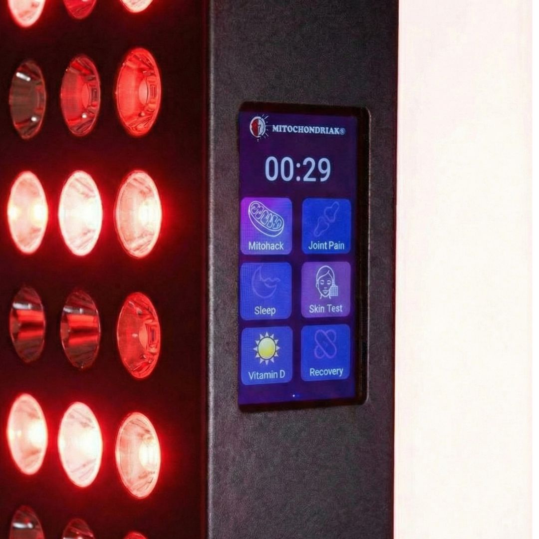 Panel Maxi UVB z programem witamina D na dotykowym ekranie