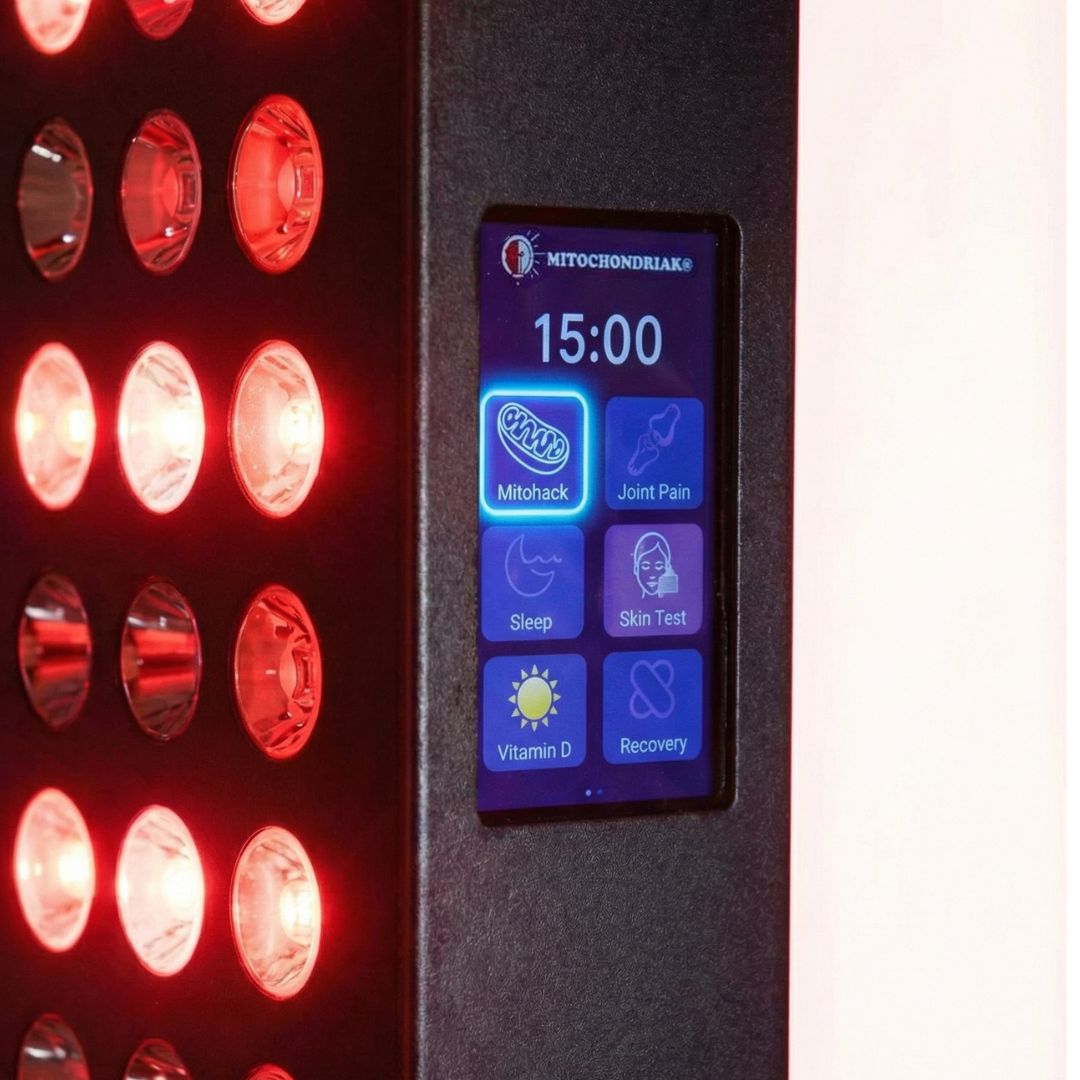 Dotykový displej Mitochondriak® Office s prednastavenými programami