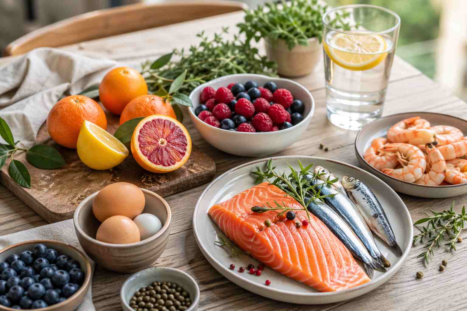 Omega 3 antioxidanty a sezónna letná strava